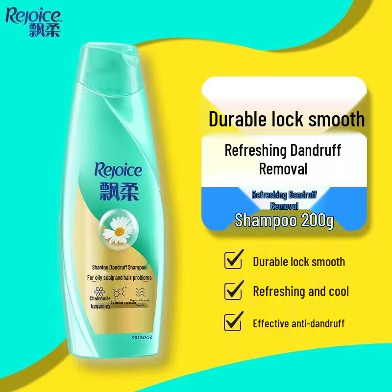 Rejoice Refreshing Anti-Dandruff Shampoo
Rejoice Refreshing Anti-Dandruff Shampoo