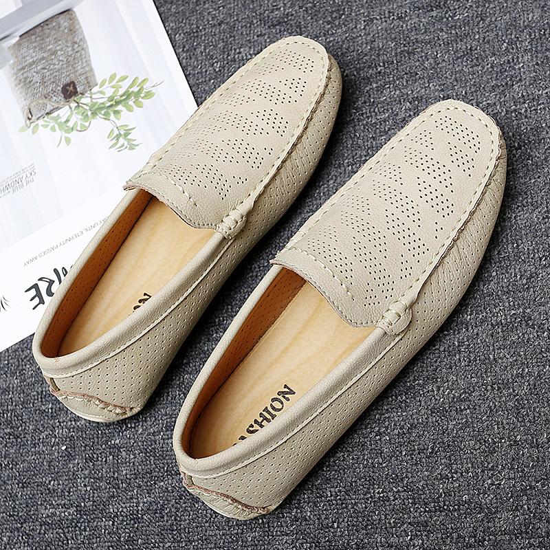 Весна и лето 2025 г. Новые кожаные полые дышащие туфли Doudou большого размера, удобные и повседневные универсальные мужские туфли 38 бежевый
Весна и лето 2025 г. Новые кожаные полые дышащие туфли Doudou большого размера, удобные и повседневные универсальные мужские туфли 38 бежевый