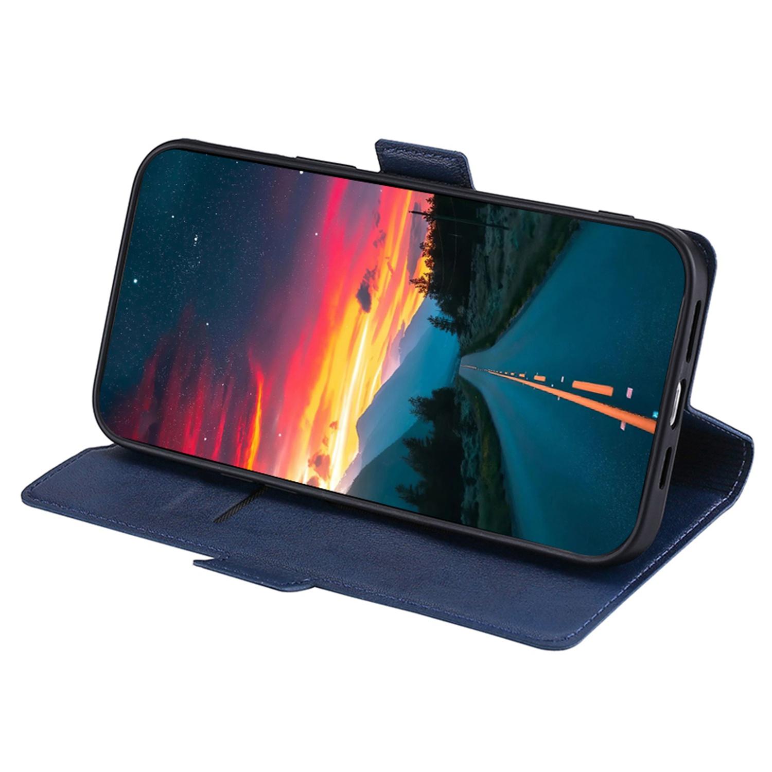 Phone Stand Cover for Oppo Reno8 T 4G PU Leather Card Holder Mobile Phone Protective Cover Blue
Phone Stand Cover for Oppo Reno8 T 4G PU Leather Card Holder Mobile Phone Protective Cover Blue