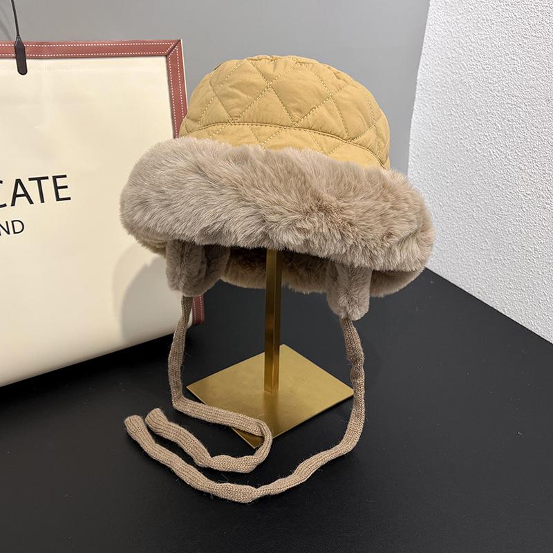 Fleece thickened winter shopping ear protection cold warm hat women furry casual trend bucket hat average size
Fleece thickened winter shopping ear protection cold warm hat women furry casual trend bucket hat average size