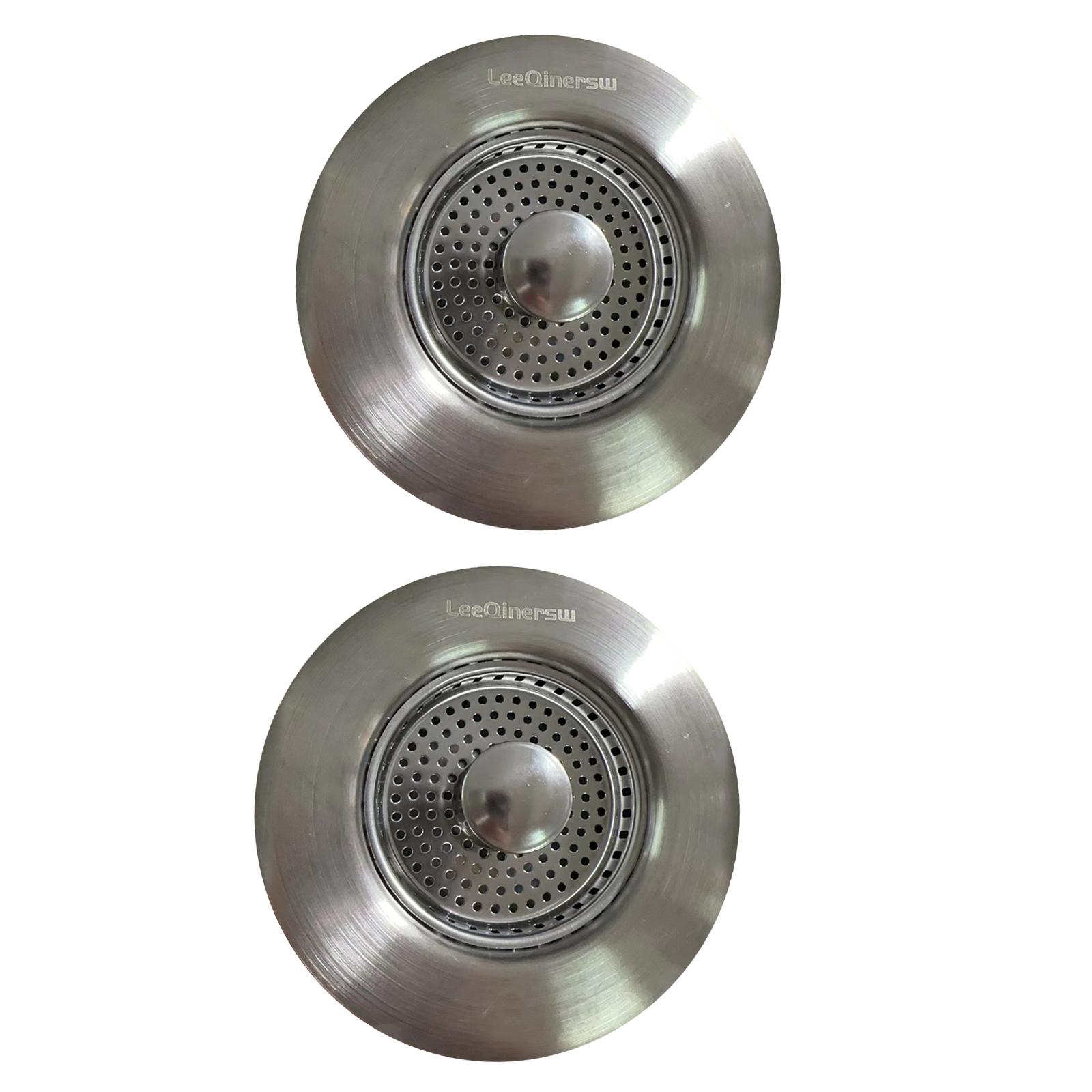 2 Pieces Kitchen Sink Strainer and Stopper Combos Replaceable Sink Strainer Plugs for Bar Hotel Farmhouse Home Use Apartment
2 Pieces Kitchen Sink Strainer and Stopper Combos Replaceable Sink Strainer Plugs for Bar Hotel Farmhouse Home Use Apartment
