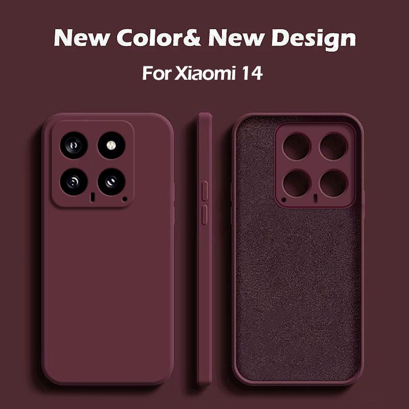 Mi 14 Mi14 Ultra Pro Case Luxury Square Liquid Silicone Phone Case For Xiaomi Mi 14 Mi14 Ultra Pro Mi14Ultra Soft Cover
Mi 14 Mi14 Ultra Pro Case Luxury Square Liquid Silicone Phone Case For Xiaomi Mi 14 Mi14 Ultra Pro Mi14Ultra Soft Cover