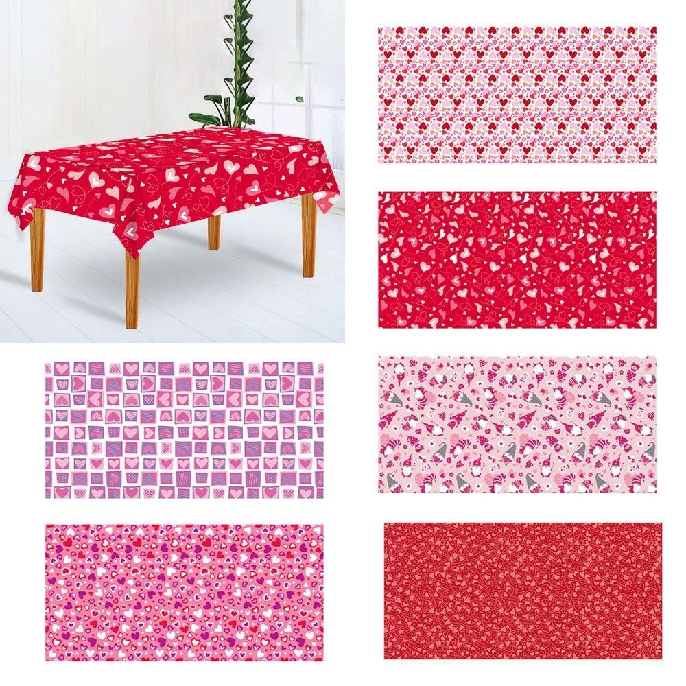 Plastic Valentine s Day Tablecloth Waterproof Table Cover New Disposable Tablecloths Wedding Style 5
Plastic Valentine s Day Tablecloth Waterproof Table Cover New Disposable Tablecloths Wedding Style 5
