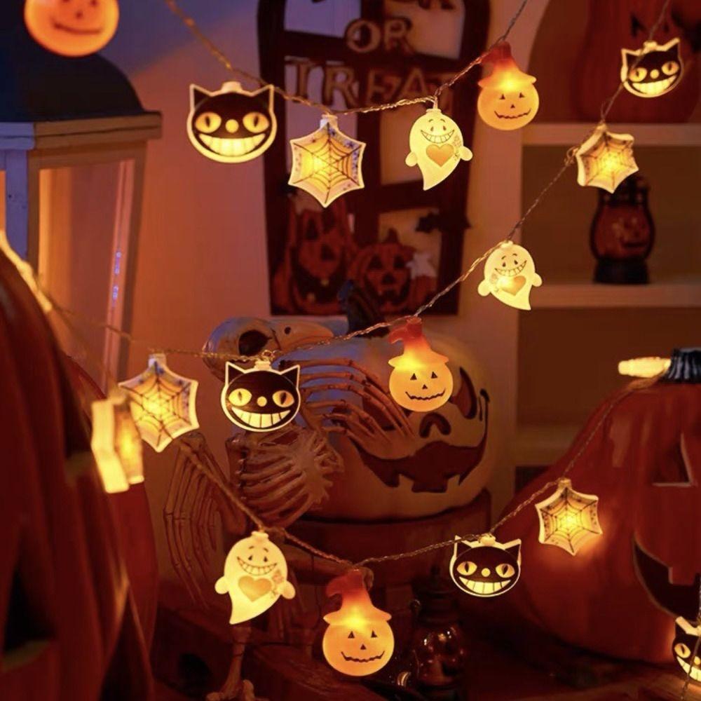 10/20Lights Halloween LED String Lights 1.5/3Meters Atmosphere Lamp Light Gift 1.5meters
10/20Lights Halloween LED String Lights 1.5/3Meters Atmosphere Lamp Light Gift 1.5meters