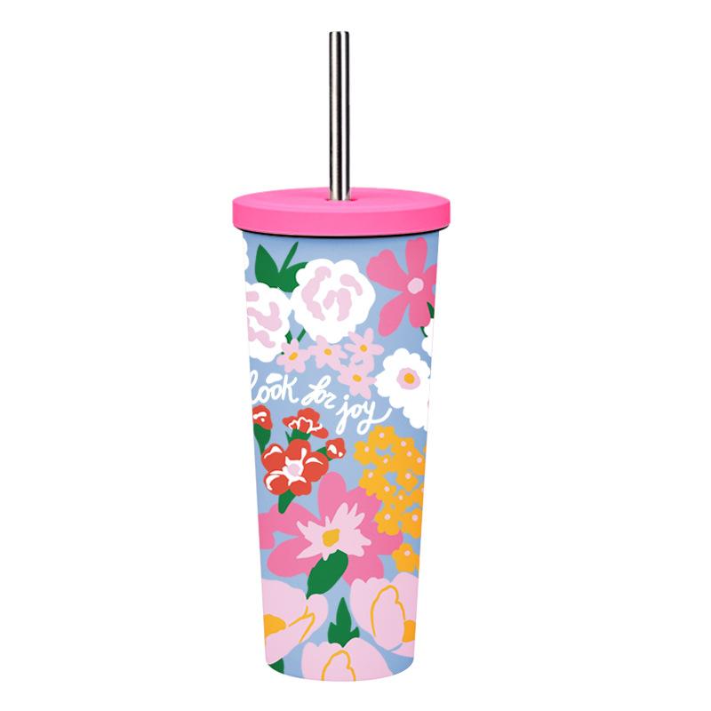 Large Capacity 830Ml Thermos Cup Large Hole Bubble Tea Cup Printed Stainless Steel Straw Water Cup 830ml
Large Capacity 830Ml Thermos Cup Large Hole Bubble Tea Cup Printed Stainless Steel Straw Water Cup 830ml