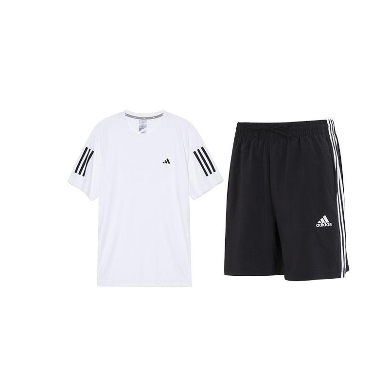 Adidas Удобная футболка с круглым вырезом и коротким рукавом, легкие дышащие шорты для фитнеса, повседневный спортивный костюм для мужчин, верх, низ IN6631+S21ATMSH1T-BW S
Adidas Удобная футболка с круглым вырезом и коротким рукавом, легкие дышащие шорты для фитнеса, повседневный спортивный костюм для мужчин, верх, низ IN6631+S21ATMSH1T-BW S