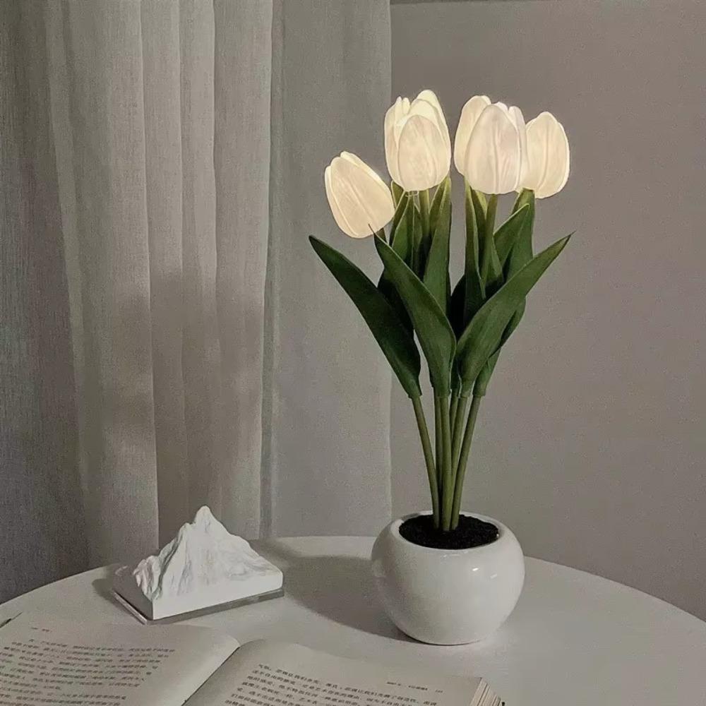 LED Light LED Tulip Lamp Night Light Simulated Bouquet Simulation Flower Lamp Romantic Atmosphere Room Decoration білий
LED Light LED Tulip Lamp Night Light Simulated Bouquet Simulation Flower Lamp Romantic Atmosphere Room Decoration білий
