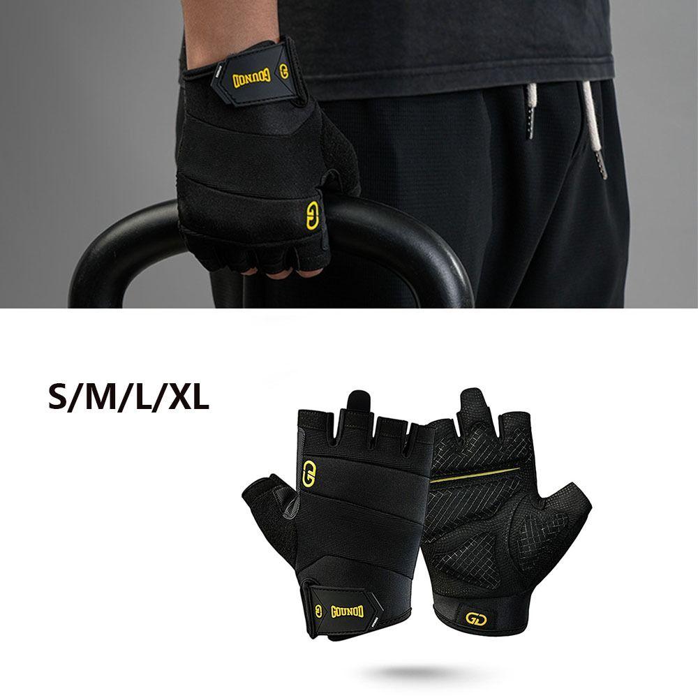 1Pair Thickened Fitness Half Finger Gloves Anti-Slip Cycling Motorcycle Gloves Lifting Equipment XL чорний
1Pair Thickened Fitness Half Finger Gloves Anti-Slip Cycling Motorcycle Gloves Lifting Equipment XL чорний