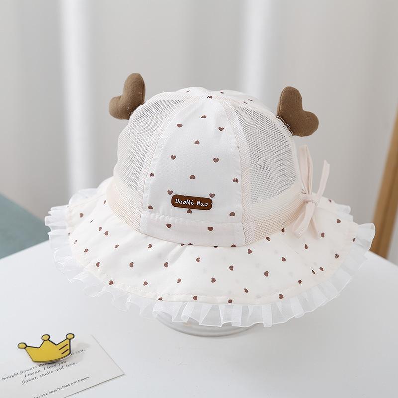 Baby Mesh Bucket Hat Summer Thin Sweet Girls Fisherman Hat Infant Toddler Cute Love Sun Protection Basin Caps For Baby 1-3Years One Size кавовий
Baby Mesh Bucket Hat Summer Thin Sweet Girls Fisherman Hat Infant Toddler Cute Love Sun Protection Basin Caps For Baby 1-3Years One Size кавовий