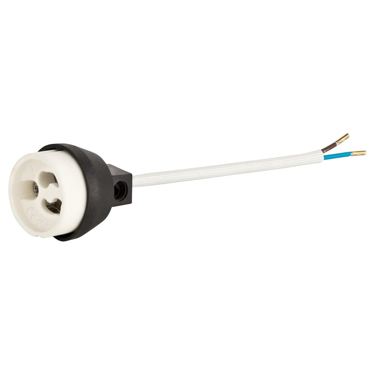 1PCS GU10 Fire Protection Ceramic Sockets 230-250V 2A Max.100W 0.75mm 2 Cables LED Halogen Led Lamp Holder with Gu10 Socket Base GU10
1PCS GU10 Fire Protection Ceramic Sockets 230-250V 2A Max.100W 0.75mm 2 Cables LED Halogen Led Lamp Holder with Gu10 Socket Base GU10