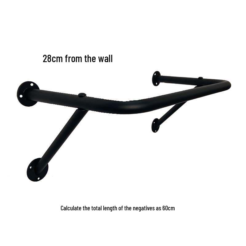 Wrought Iron Wall-Mounted Clothing Rack - Men’s & Women’s Display Standard
Wrought Iron Wall-Mounted Clothing Rack - Men’s & Women’s Display Standard