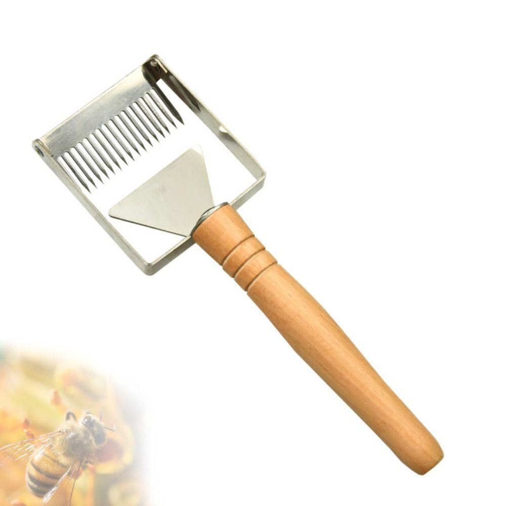 17-Pin Honey Fork Stainless Steel Honeycomb Shovel Beekeeping Tool Honey Cutting Needle Beekeeper срібний
17-Pin Honey Fork Stainless Steel Honeycomb Shovel Beekeeping Tool Honey Cutting Needle Beekeeper срібний