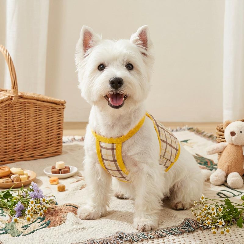 Lightweight Plaid Cooling Dog Harness Vest Breathable Leash-Ready Sleeveless Top for Small Medium Dogs Spring Summer Daily Walks Outdoor Activities XS: 0.5-1.5kg
Lightweight Plaid Cooling Dog Harness Vest Breathable Leash-Ready Sleeveless Top for Small Medium Dogs Spring Summer Daily Walks Outdoor Activities XS: 0.5-1.5kg