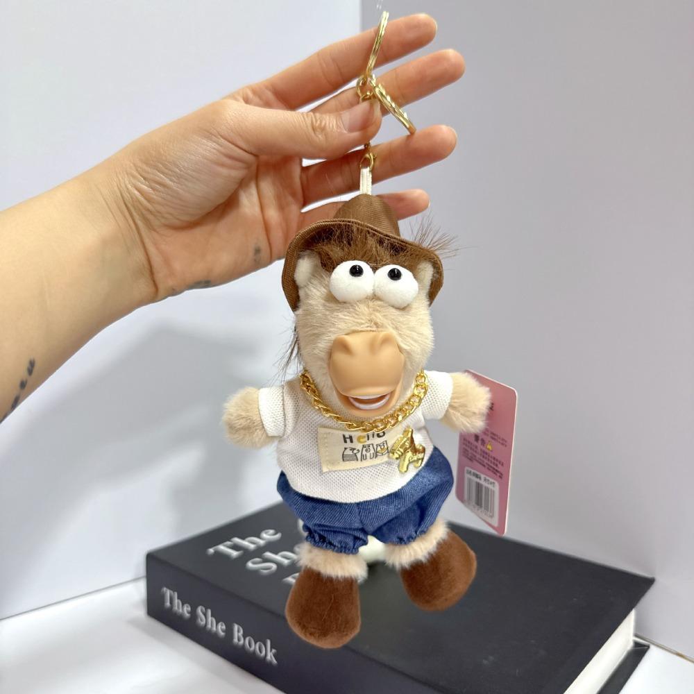 Quirky Plush Horse Key Chain Fun Cartoon Steed Doll Pony Pendant Car Decoration Style 3
Quirky Plush Horse Key Chain Fun Cartoon Steed Doll Pony Pendant Car Decoration Style 3