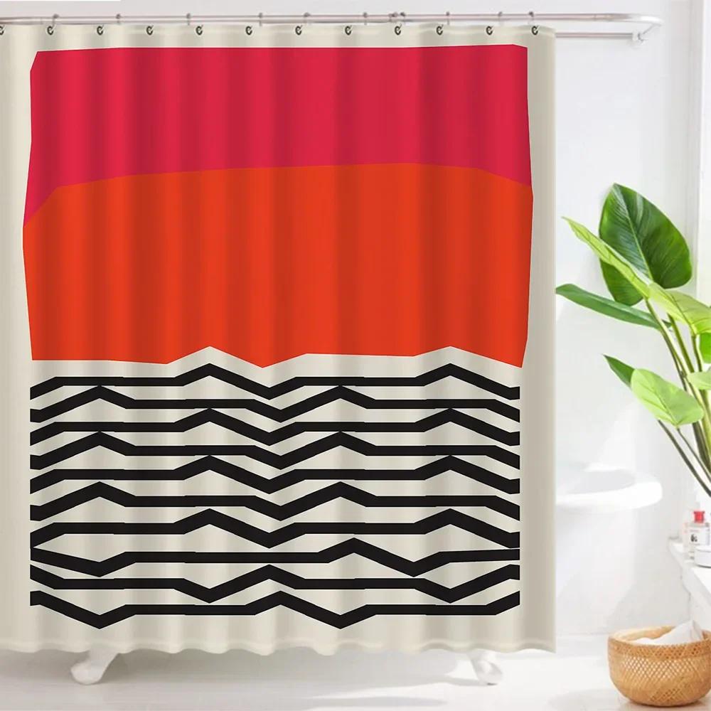 Abstract Artistic Shapes and Colors Print Water-resistant Shower Curtain with Modern Design for Creative Bathroom Decor W90XH180cm
Abstract Artistic Shapes and Colors Print Water-resistant Shower Curtain with Modern Design for Creative Bathroom Decor W90XH180cm