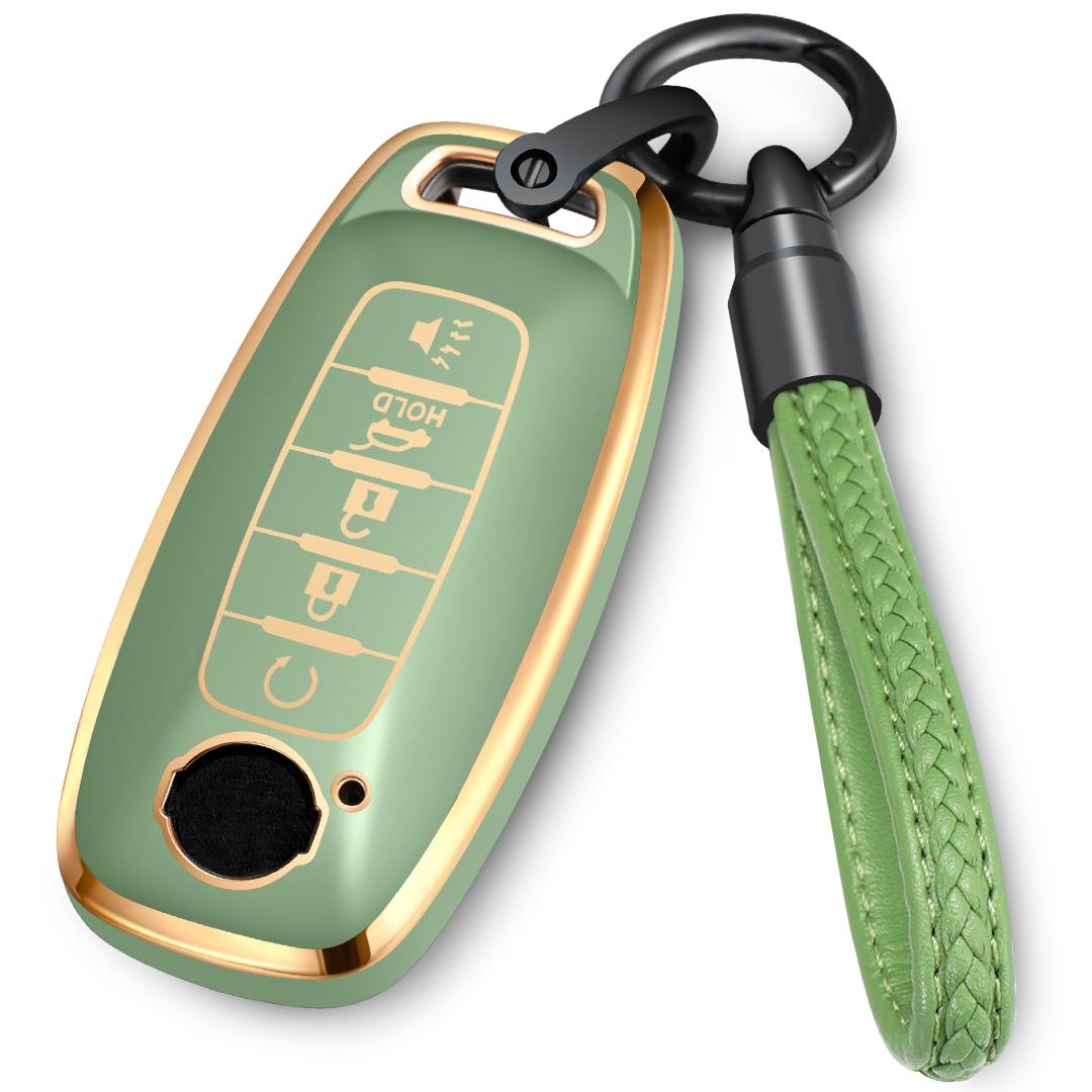 Lcyam Keyfob Cover Case Leaather Keychain for 2023 Nissan Rouge Kicks Pathfinder Ariya 4Runner Car Interior Accessories зелёный
Lcyam Keyfob Cover Case Leaather Keychain for 2023 Nissan Rouge Kicks Pathfinder Ariya 4Runner Car Interior Accessories зелёный