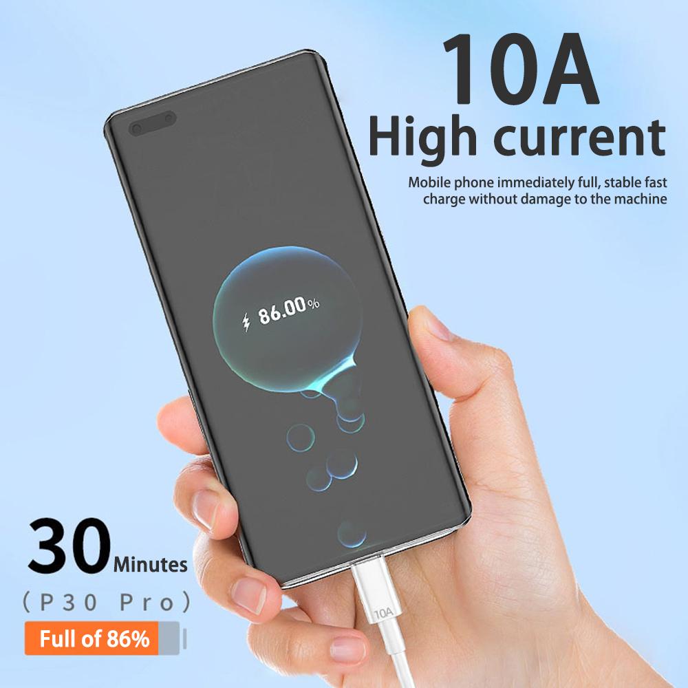 120W Superfast Charging Line 10A Type-C Universal Charge Cable Durable PVC Material Wire Diameter 3.8MM Cable Length 1M/1.5M/2M 10A
120W Superfast Charging Line 10A Type-C Universal Charge Cable Durable PVC Material Wire Diameter 3.8MM Cable Length 1M/1.5M/2M 10A