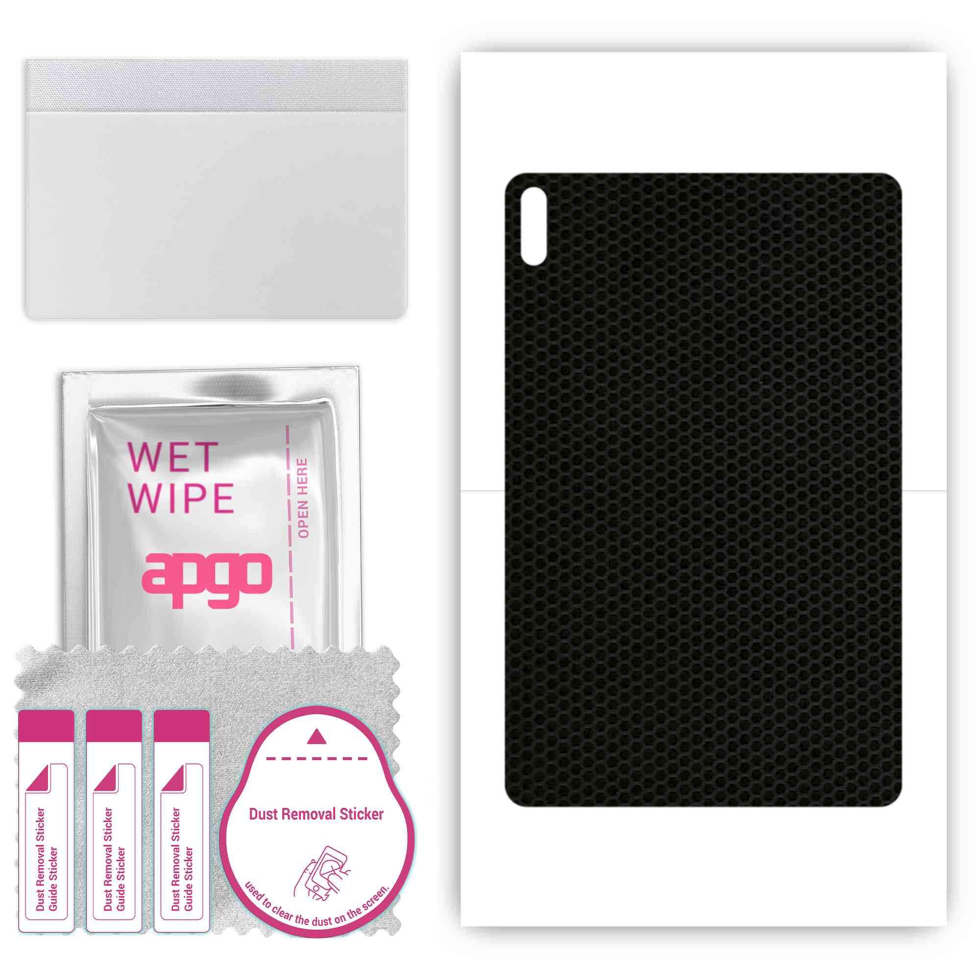 apgo skin sticker film foil vinyl for the BACK compatible with Huawei MatePad 10.4 2022, scratch-resistant, easy to install - Matrix
apgo skin sticker film foil vinyl for the BACK compatible with Huawei MatePad 10.4 2022, scratch-resistant, easy to install - Matrix