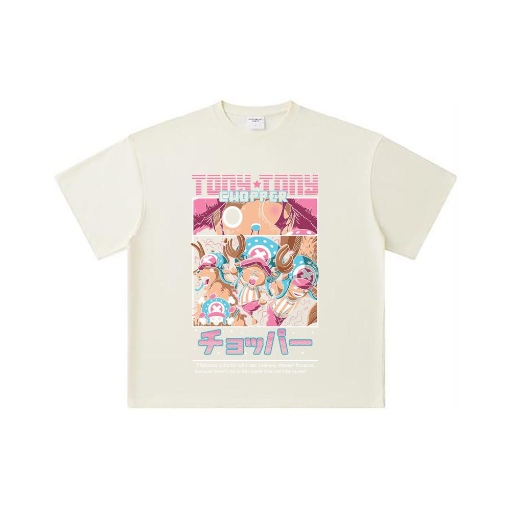 260 GSM Double Yarn 32 Count 100% Cotton One Piece V19 Chopper Print Unisex Heavy Cotton T Shirt S
260 GSM Double Yarn 32 Count 100% Cotton One Piece V19 Chopper Print Unisex Heavy Cotton T Shirt S