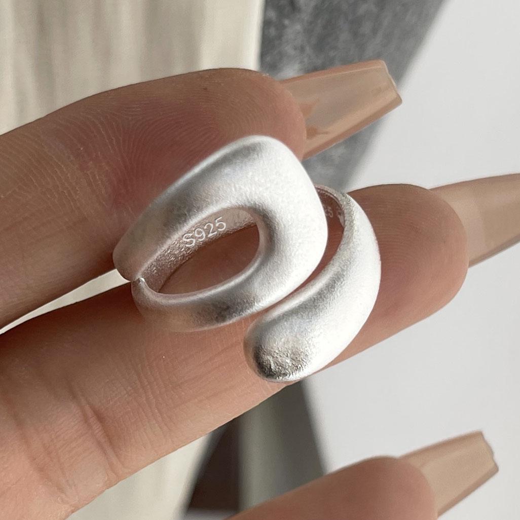 925 Sterling Silver Rings for Women Couple Minimalist Handmade Simple Hollow Geometric Ring Fine Jewelry Gift Prevent Allergy resizable
925 Sterling Silver Rings for Women Couple Minimalist Handmade Simple Hollow Geometric Ring Fine Jewelry Gift Prevent Allergy resizable