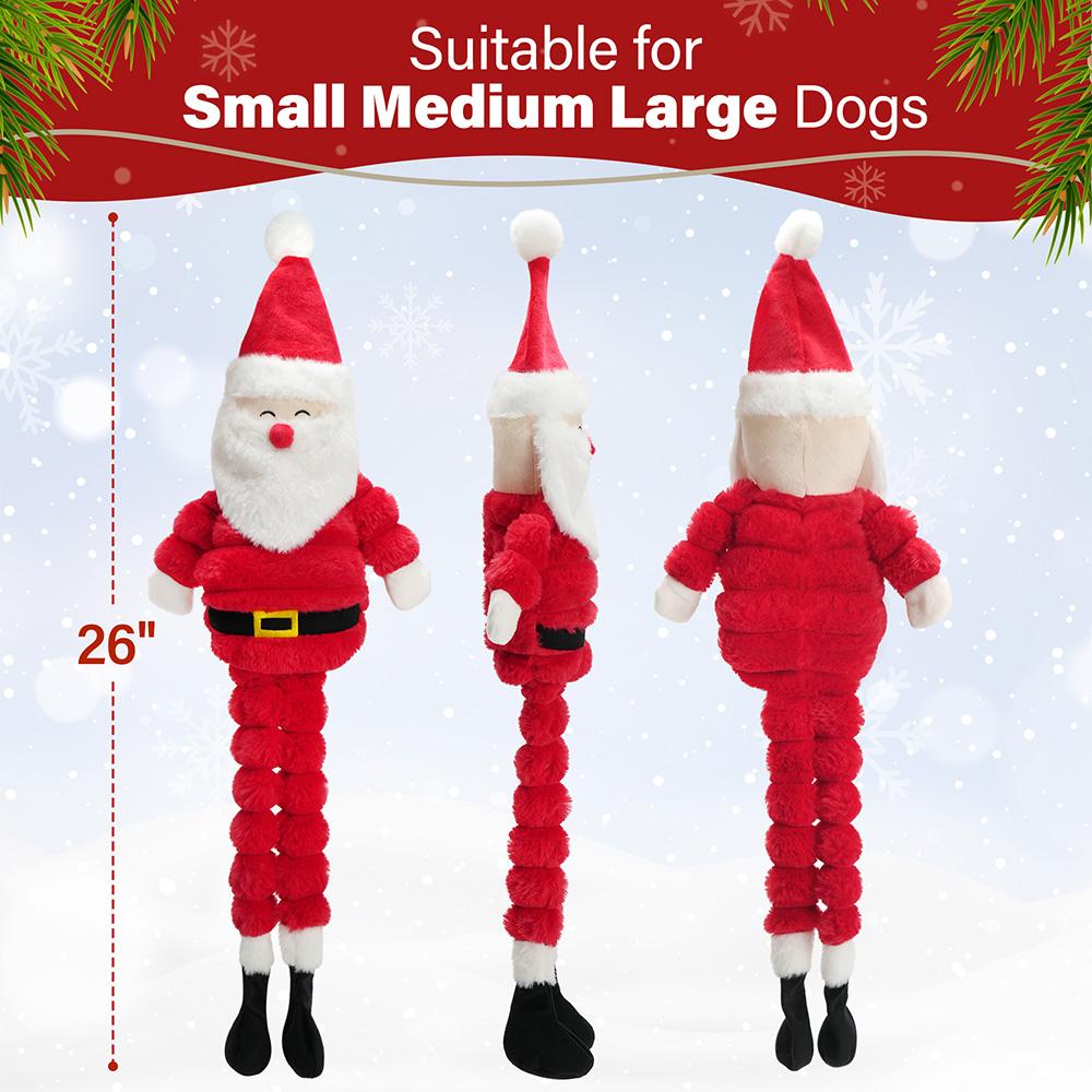 Christmas Home Decoration Dog Toys Stuffed Santa Claus Plush Toys For Dogs, Squeaky Toys, Crinkle Dog Toy for Dogs Puppy United States
Christmas Home Decoration Dog Toys Stuffed Santa Claus Plush Toys For Dogs, Squeaky Toys, Crinkle Dog Toy for Dogs Puppy United States