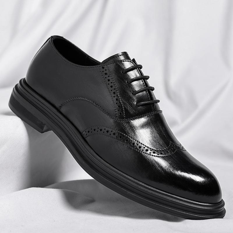 Brock inner heightening leather shoes 8cm breathable heightening shoes men s soil 6cm autumn wedding groom men s shoes 38
Brock inner heightening leather shoes 8cm breathable heightening shoes men s soil 6cm autumn wedding groom men s shoes 38