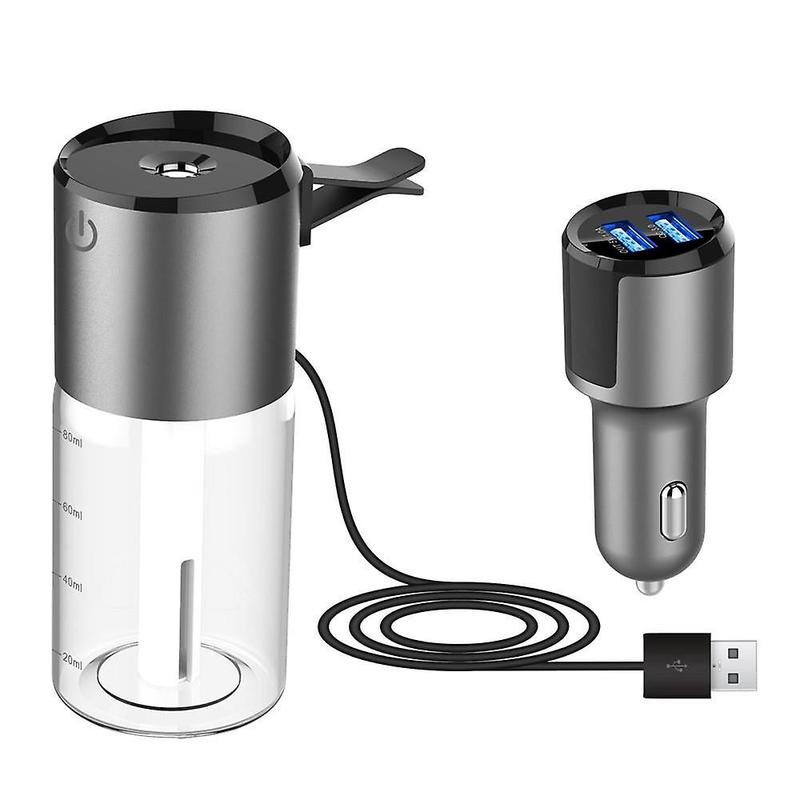 Car Humidifier with Dual USB Charger
Car Humidifier with Dual USB Charger