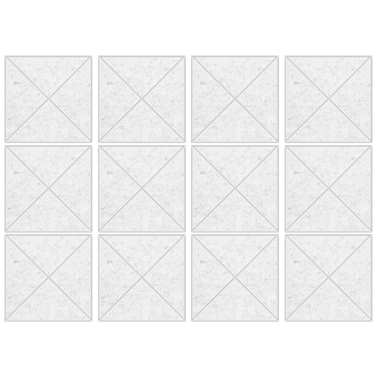 12PCS Square Acoustics Foam Wall Panels Soundproof Wall Panels Sound Absorption Tiles Polyester Texture for Nurseries срібло сірий колір
12PCS Square Acoustics Foam Wall Panels Soundproof Wall Panels Sound Absorption Tiles Polyester Texture for Nurseries срібло сірий колір