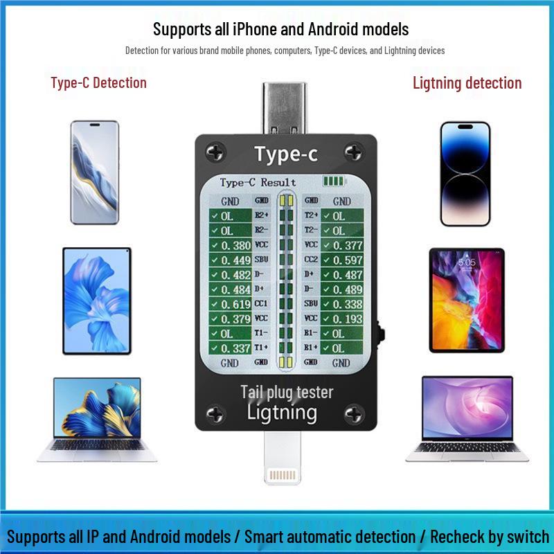 RuiGao s Automatic Tail Plug Detection Instruments for Type-C, Apple, Android, Huawei, and Xiaomi Repair.
RuiGao s Automatic Tail Plug Detection Instruments for Type-C, Apple, Android, Huawei, and Xiaomi Repair.