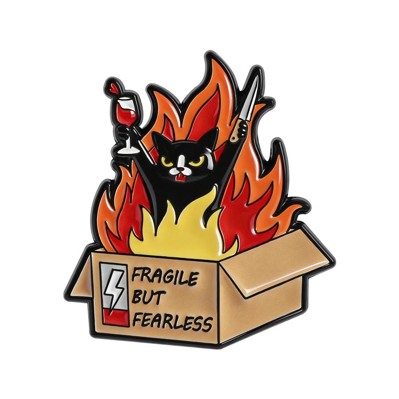 Fragile, Handle With Care Enamel Pins Dog Cat Frog Brooches Lapel Badges Cartoon Emotionally Animal Jewelry Gift for Friends
Fragile, Handle With Care Enamel Pins Dog Cat Frog Brooches Lapel Badges Cartoon Emotionally Animal Jewelry Gift for Friends