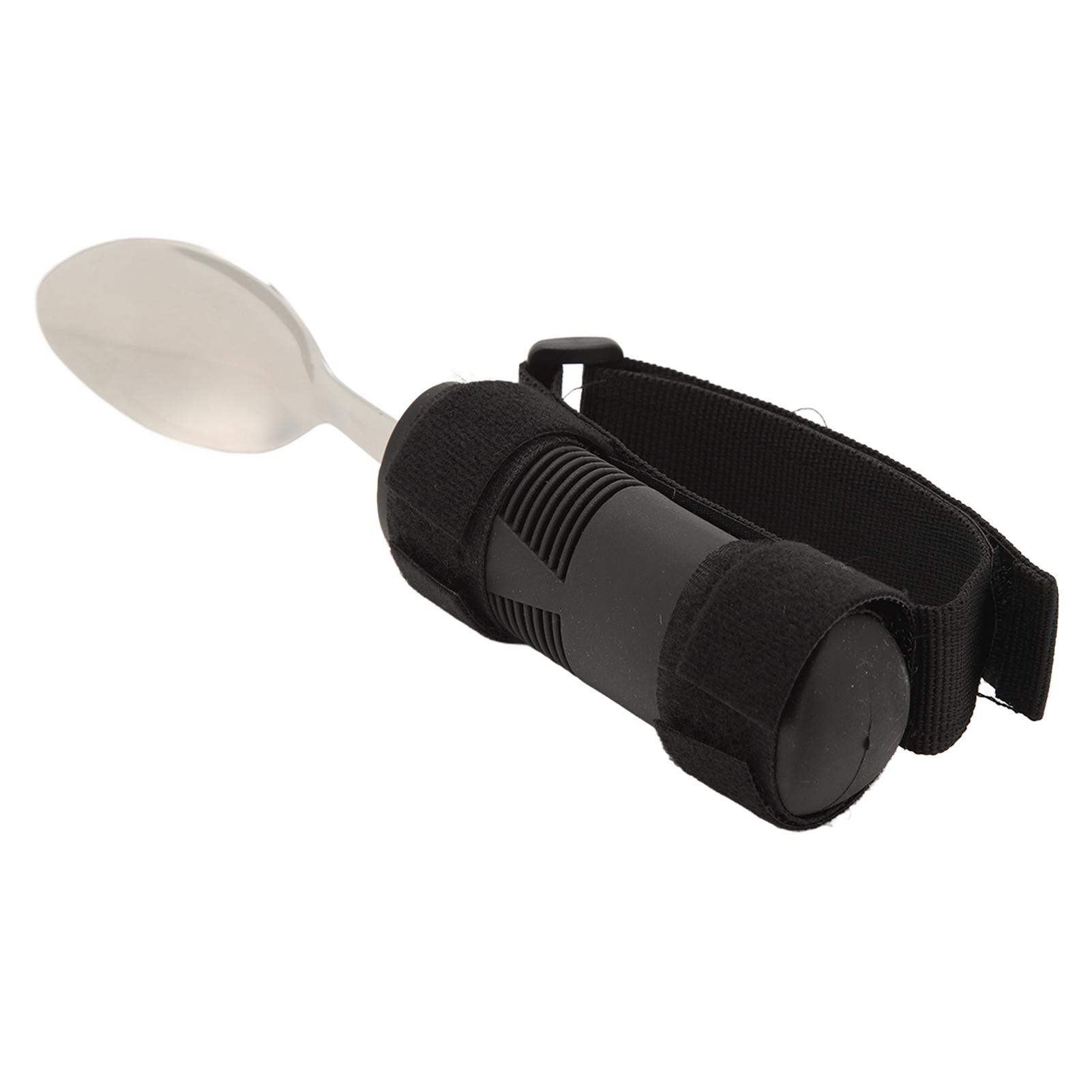 Adaptive Utensils Easy Grip Anti Slip Handles Handicap Supportive Special Supplies Spoon Adjustable Strap for People with Hand Tremors
Adaptive Utensils Easy Grip Anti Slip Handles Handicap Supportive Special Supplies Spoon Adjustable Strap for People with Hand Tremors