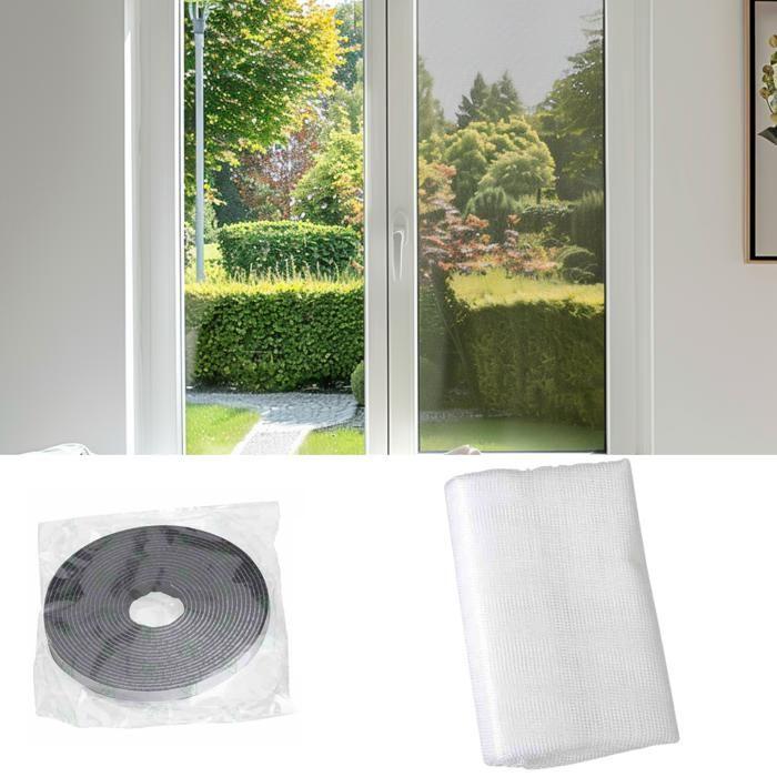 Moustiquaire fenêtre FALLENHELD 130 x 150 cm, Blanc – Sans perçage – Montage par bande auto-agrippante – Protection anti-insectes
Moustiquaire fenêtre FALLENHELD 130 x 150 cm, Blanc – Sans perçage – Montage par bande auto-agrippante – Protection anti-insectes