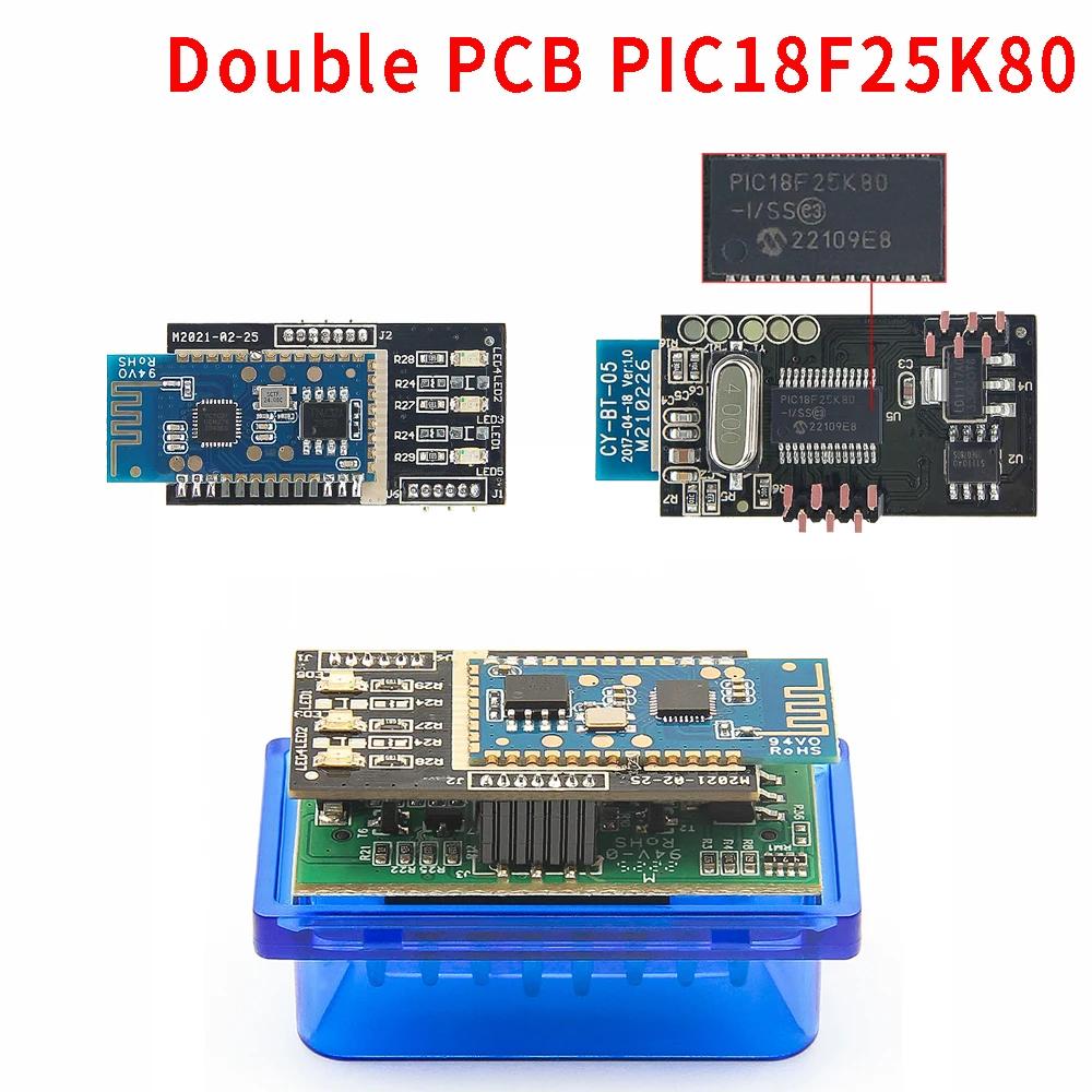 Viecar ELM327 V1.5 Bluetooth 4.0 OBD 2 OBD2 for Android/IOS ELM 327 V1 5 Car Diagnostic Scanner Tool Code Reader iCar Pro Vgate 2PCB 25K80 Blue
Viecar ELM327 V1.5 Bluetooth 4.0 OBD 2 OBD2 for Android/IOS ELM 327 V1 5 Car Diagnostic Scanner Tool Code Reader iCar Pro Vgate 2PCB 25K80 Blue