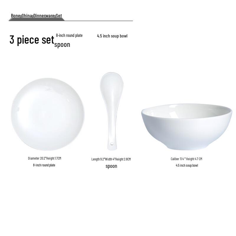 Ru Han Bone China Dinnerware Set
Ru Han Bone China Dinnerware Set