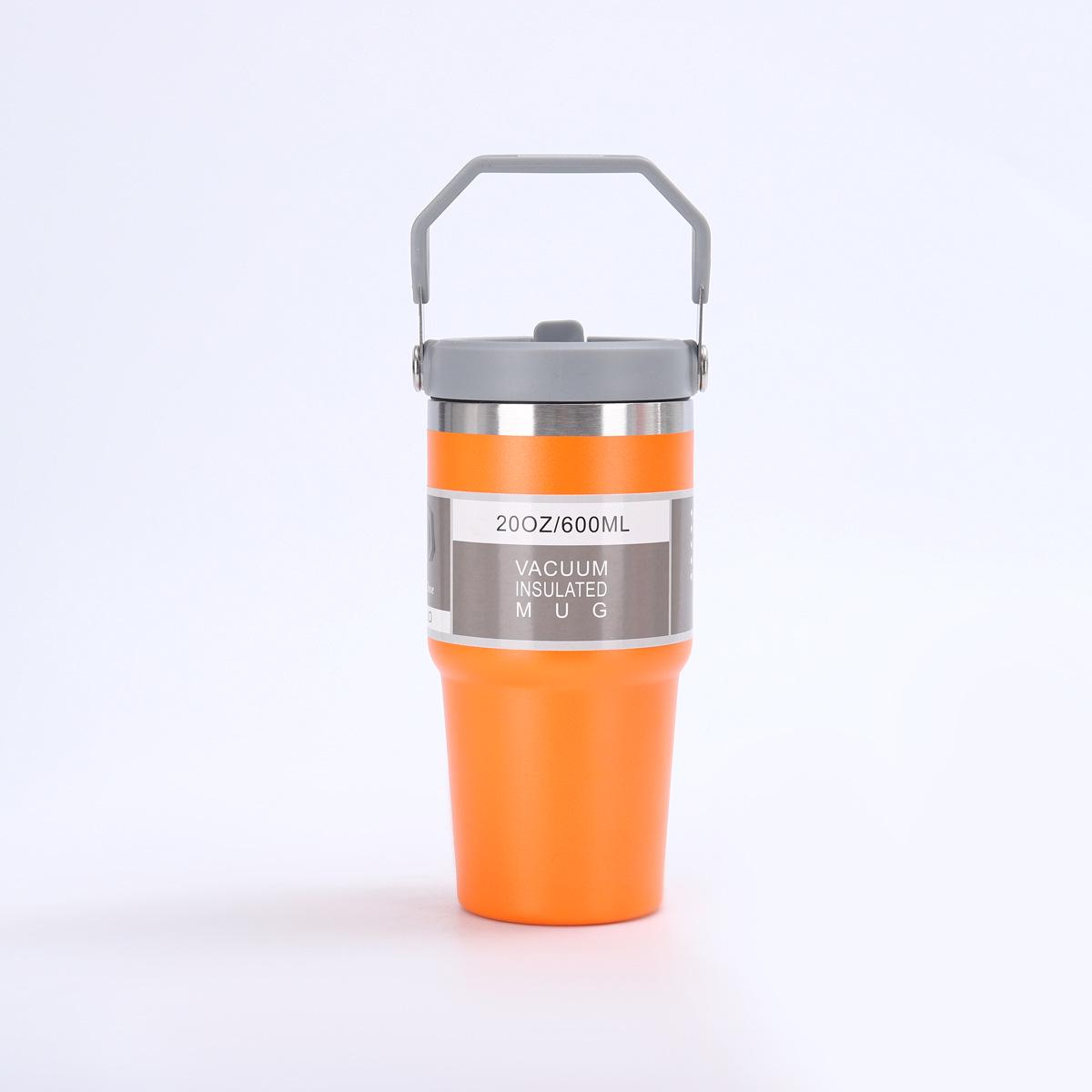 304 Stainless Steel Insulated Cup with Handle & Straw - Large Capacity Ice Overlord 20 oz
304 Stainless Steel Insulated Cup with Handle & Straw - Large Capacity Ice Overlord 20 oz
