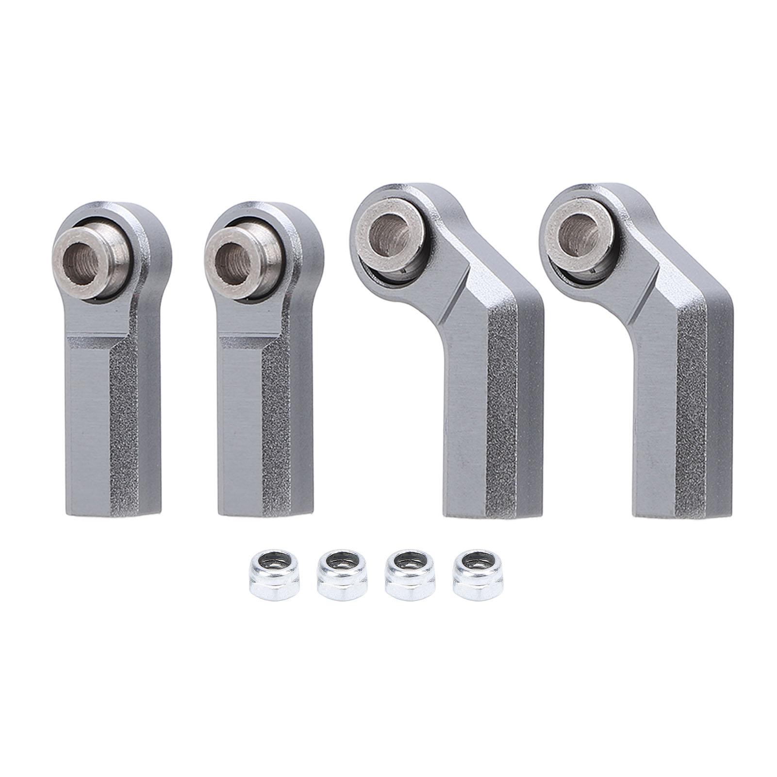 4Pcs RC Car Ball Joint for 110 Model Car M4 Metal CW Positive Thread 7.0 Tool 2 Curved 2 Straight
4Pcs RC Car Ball Joint for 110 Model Car M4 Metal CW Positive Thread 7.0 Tool 2 Curved 2 Straight