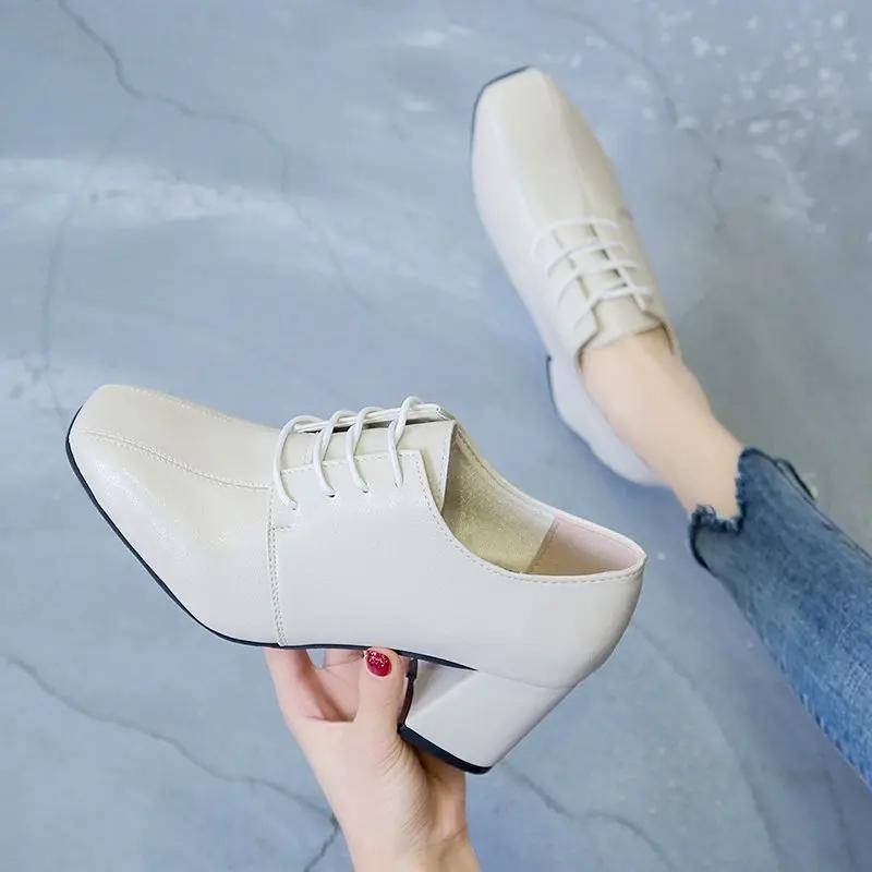 Мода Кожа мягкая кожа высокие каблуки женские туфли лодочки британский стиль ретро глубокий вырез квадратный носок шнуровка 2024 35
Мода Кожа мягкая кожа высокие каблуки женские туфли лодочки британский стиль ретро глубокий вырез квадратный носок шнуровка 2024 35