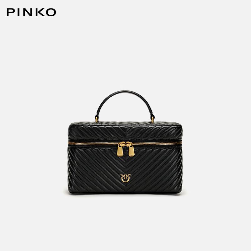 Елегантна шкіряна сумка-бокс на плече PINKO
Елегантна шкіряна сумка-бокс на плече PINKO