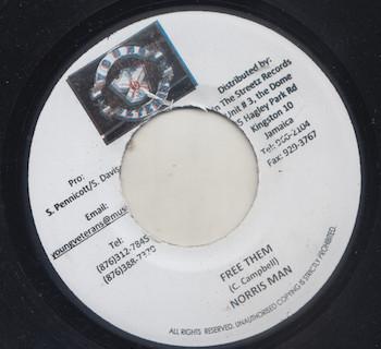 7inch Record NORRISMAN - Free Them NONE Young Veterans 2009 Jamaica Reggae, Ska & Dub Used
7inch Record NORRISMAN - Free Them NONE Young Veterans 2009 Jamaica Reggae, Ska & Dub Used