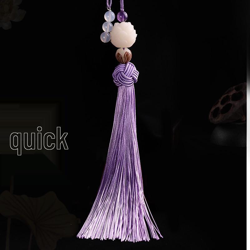 Подвеска с кисточкой в древнем стиле, шарм в виде флейты для сумок Ханфу
Подвеска с кисточкой в древнем стиле, шарм в виде флейты для сумок Ханфу