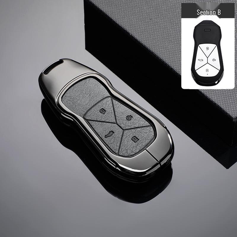 XPeng P5 Car Key Cover 2021-2024: Durable Zinc Alloy & Leather Protective Shell
XPeng P5 Car Key Cover 2021-2024: Durable Zinc Alloy & Leather Protective Shell
