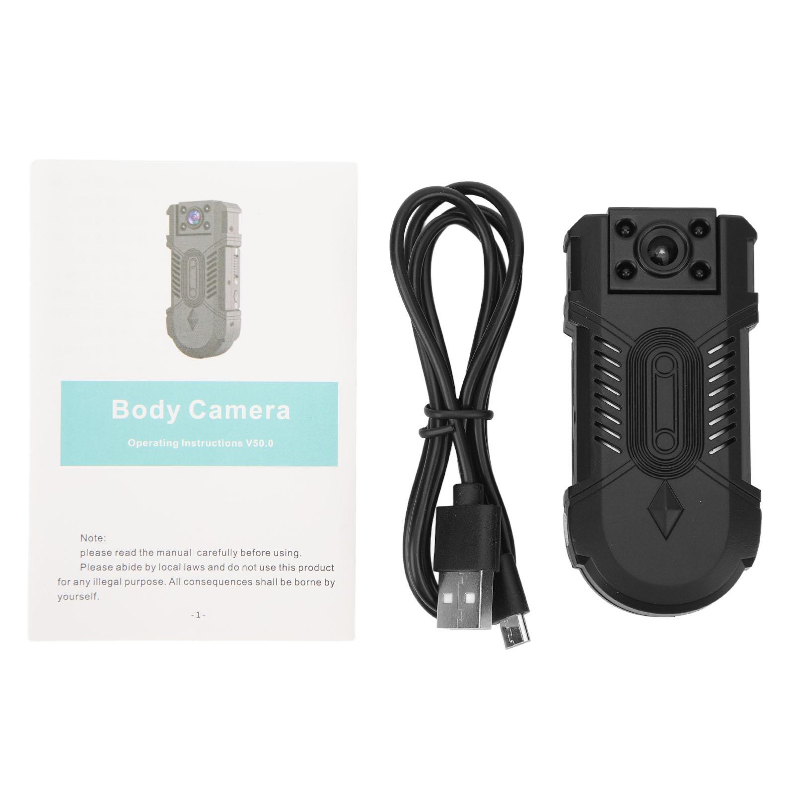 Body Camera 1080P Video Recording Wearable Portable Police Cam for Home Security Guard Outdoor
Body Camera 1080P Video Recording Wearable Portable Police Cam for Home Security Guard Outdoor