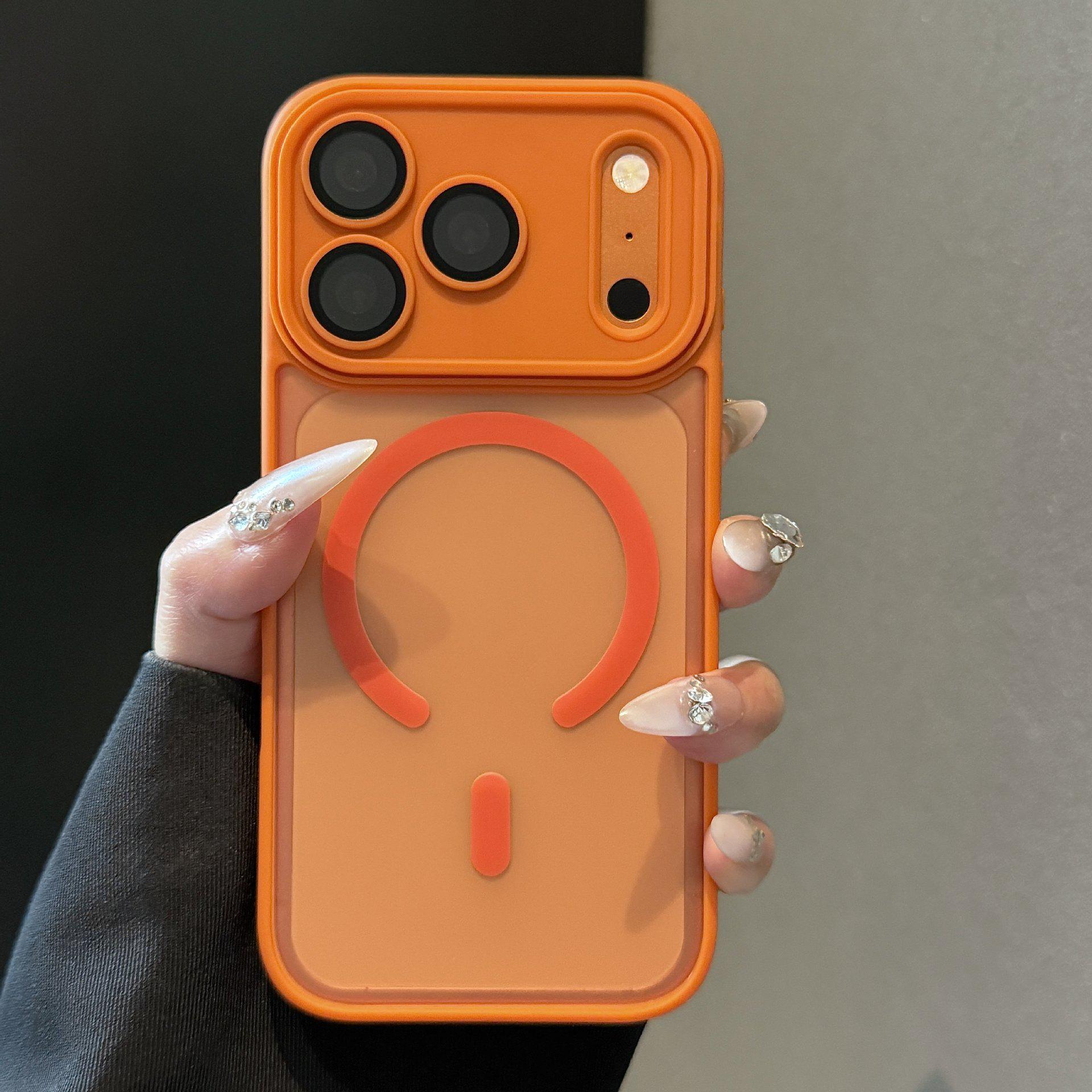Magnetic Full-Coverage Lens Protector Phone Case for Apple iPhone 17 Pro Max / 16 Plus - Drop-Proof, Skin-Feel Finish 15 Pro
Magnetic Full-Coverage Lens Protector Phone Case for Apple iPhone 17 Pro Max / 16 Plus - Drop-Proof, Skin-Feel Finish 15 Pro