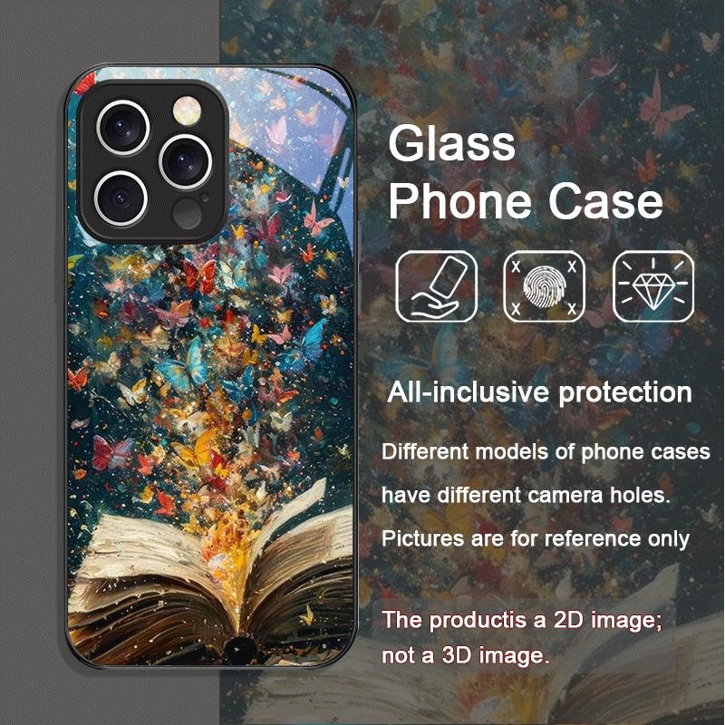 Beautiful Forest Butterfly Book Printed Tempered Glass Phone Case for iPhone 17 16 Pro Max 15 14 13 12 11 Mini XS XR 7Plus Cover iPhone 15 Pro Max
Beautiful Forest Butterfly Book Printed Tempered Glass Phone Case for iPhone 17 16 Pro Max 15 14 13 12 11 Mini XS XR 7Plus Cover iPhone 15 Pro Max