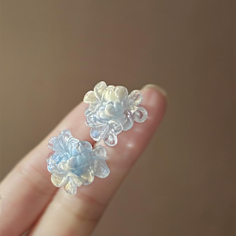 Серьги-пусеты с цветком, меняющие цвет, из смолы, модные, маленькие, свежие, женские, легкая роскошь, универсальные, нишевые, с высоким чувством стиля
Серьги-пусеты с цветком, меняющие цвет, из смолы, модные, маленькие, свежие, женские, легкая роскошь, универсальные, нишевые, с высоким чувством стиля