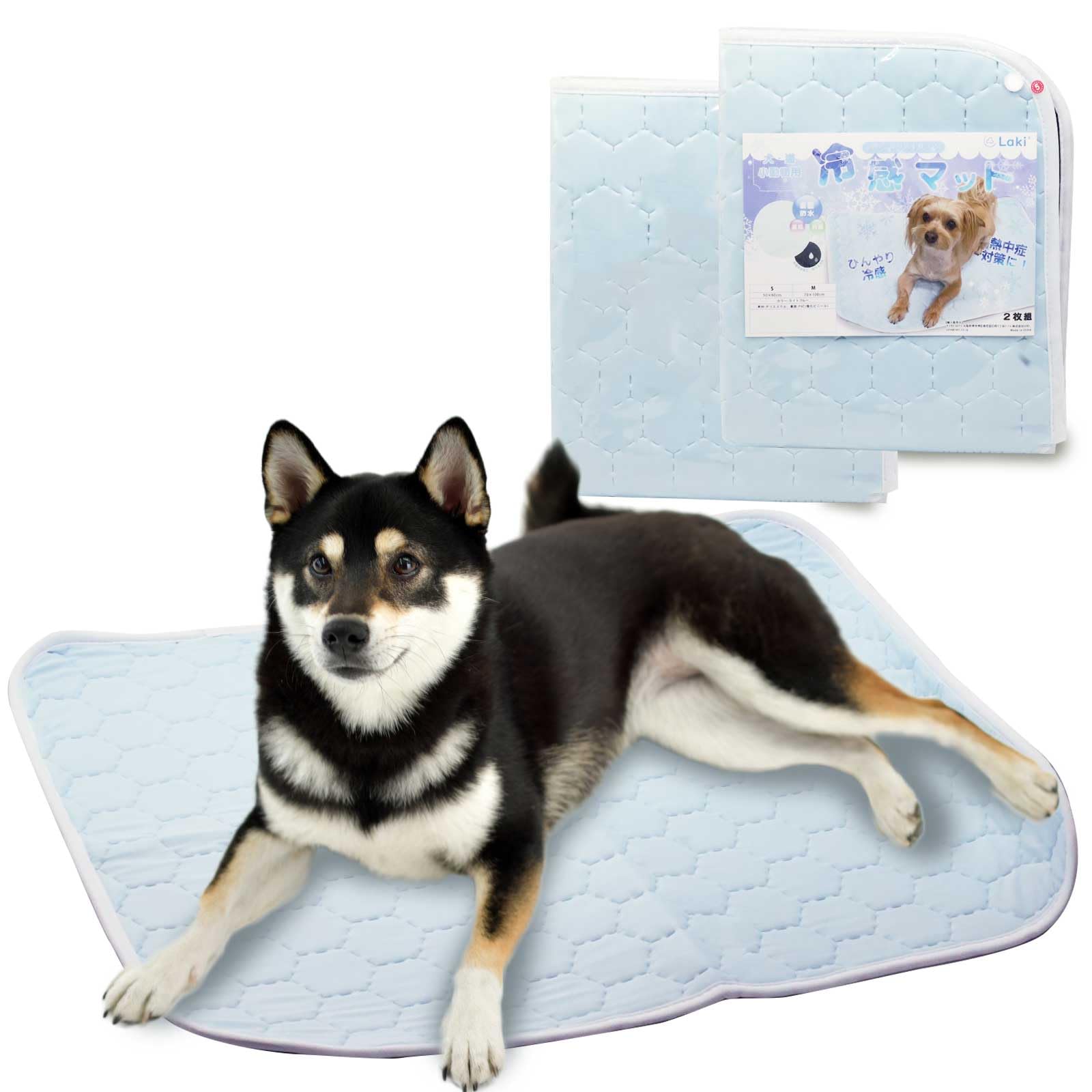 Laki Dog Summer Cool Water Absorbing Mat 70cm x 100cm Set of 2 Heat Protection Stays in Place Sheets Reusable Fully Washable Light Blue M Size светло-синий
Laki Dog Summer Cool Water Absorbing Mat 70cm x 100cm Set of 2 Heat Protection Stays in Place Sheets Reusable Fully Washable Light Blue M Size светло-синий