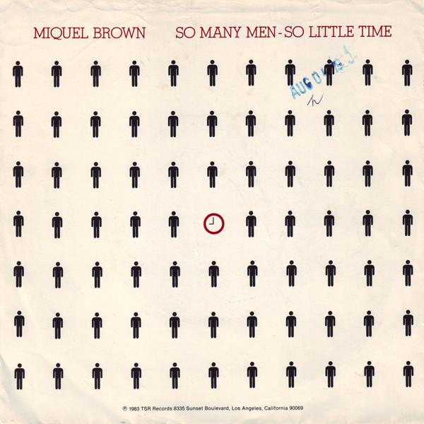 7inch Record MIQUEL BROWN So Many Men So Little Time PDS2231 Polydor 1983 Canada Dance Electronica Used
7inch Record MIQUEL BROWN So Many Men So Little Time PDS2231 Polydor 1983 Canada Dance Electronica Used
