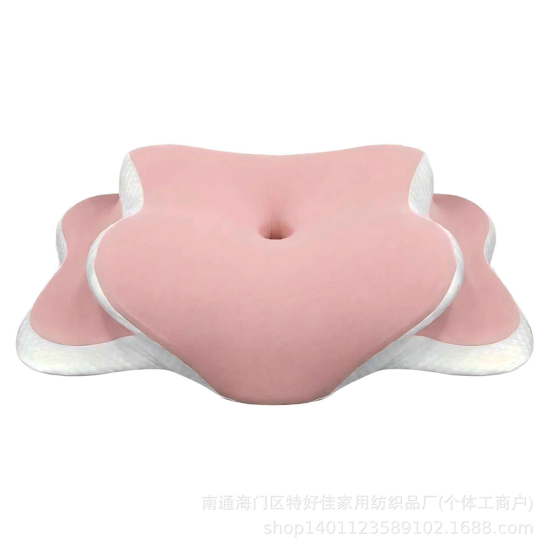 Ergonomic memory foam butterfly neck pillow, C-shaped/adjustable dual height, transparent cover support - side/supine/pillow sle рожевий
Ergonomic memory foam butterfly neck pillow, C-shaped/adjustable dual height, transparent cover support - side/supine/pillow sle рожевий