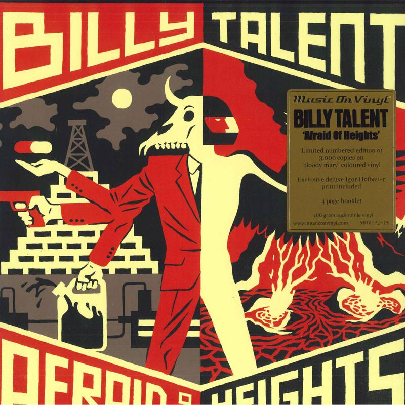 LP Record BILLY TALENT - Afraid Of Heights MOVLP2815 Warner Music Ca 2021 Europe Rock
LP Record BILLY TALENT - Afraid Of Heights MOVLP2815 Warner Music Ca 2021 Europe Rock