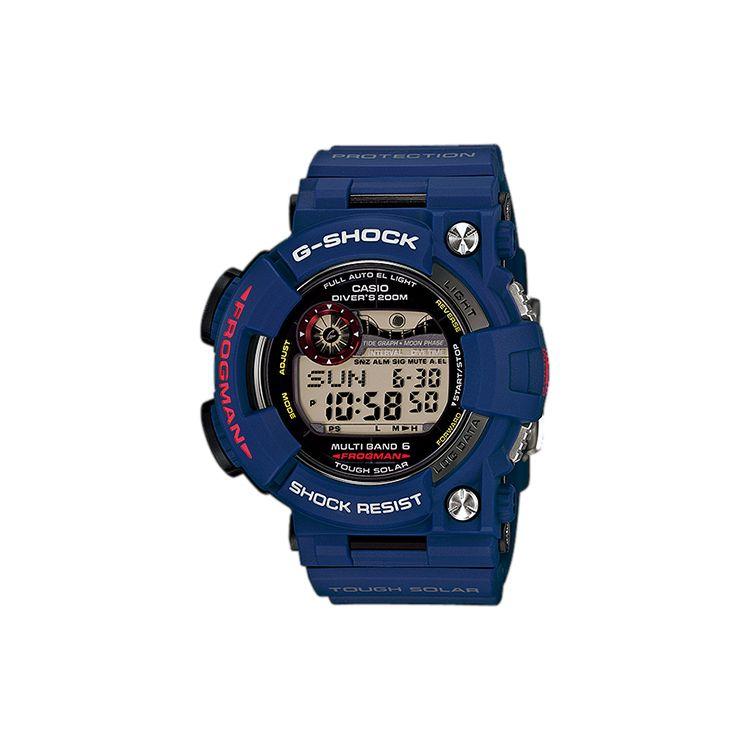 Casio Master Of G-Sea Series G-Shock Frogman 200M Water Resistant Quartz Watch Men watches Silver GWF-1000NV-2JF Blue Strap
Casio Master Of G-Sea Series G-Shock Frogman 200M Water Resistant Quartz Watch Men watches Silver GWF-1000NV-2JF Blue Strap